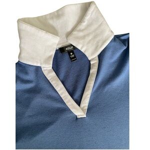 AQUA Collared Mini Dress